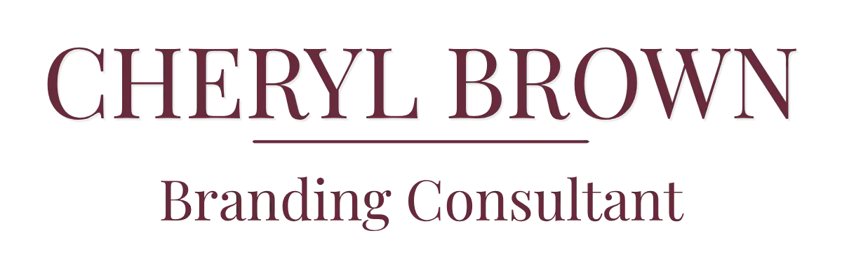 Cheryl brown branding logo